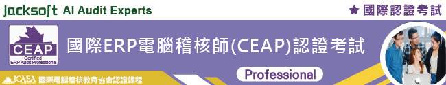 CEAP-國際ERP電腦稽核師認證考試