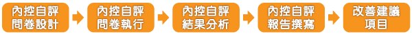 雲端內控自評管理平台作業流程