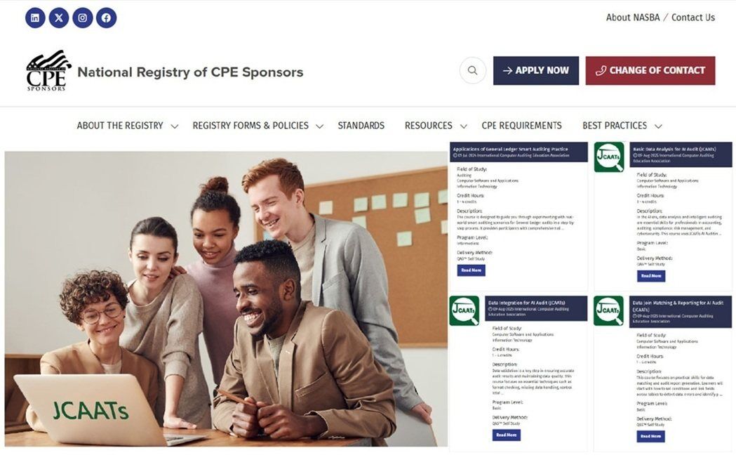 JCAATs課程已獲CPE認可